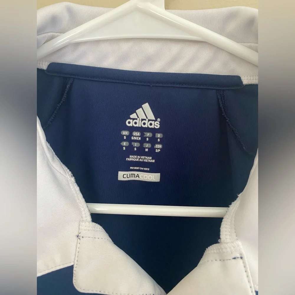 adidas Navy Scotland Football Jersey with White Accents - Picture 2 of 3